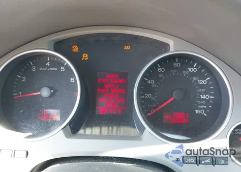 2005 Audi A4 1.8T из США, поврежденный, VIN WAUAC48H75K017397